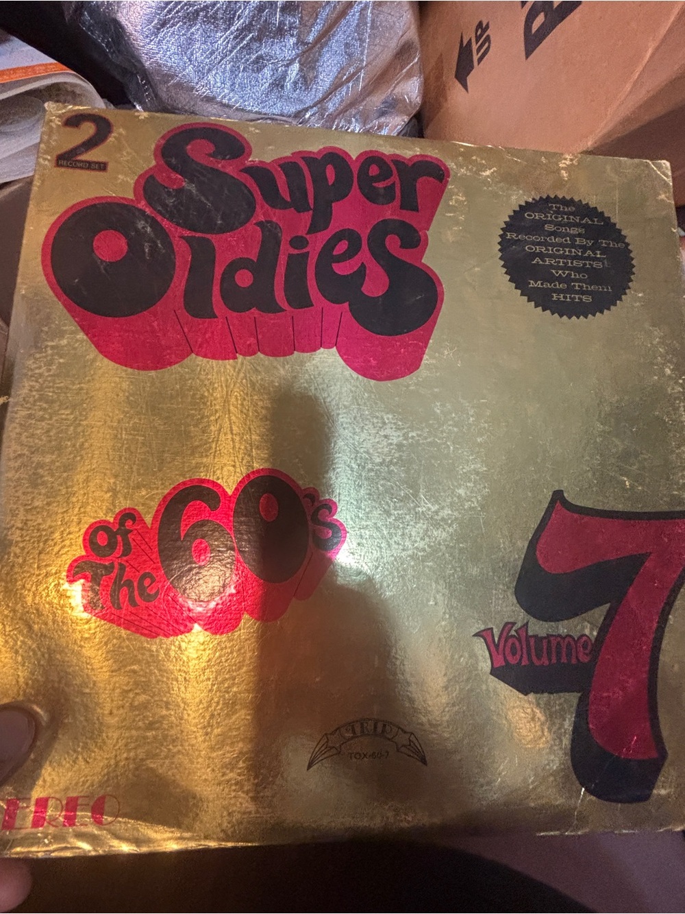 Super Oldies of the 60’s volume 7 LP vinyl record